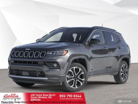 2024 Jeep Compass Limited (Stk: 24121) in Essex-Windsor - Image 1 of 22