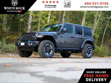 2024 Jeep Wrangler 4xe Rubicon (Stk: R186579) in Surrey - Image 1 of 25