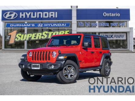 2021 Jeep Wrangler Unlimited Sport S 4x4| One Owner| Local | (Stk: 053555A) in Whitby - Image 1 of 26