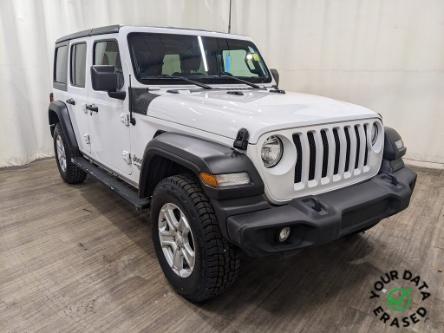 2019 Jeep Wrangler Unlimited Sport (Stk: 23101320) in Calgary - Image 1 of 26