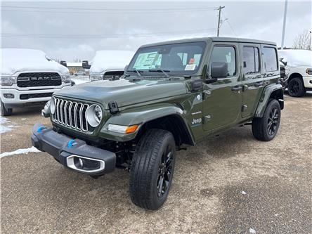 2024 Jeep Wrangler 4xe Sahara (Stk: RT044) in Rocky Mountain House - Image 1 of 11