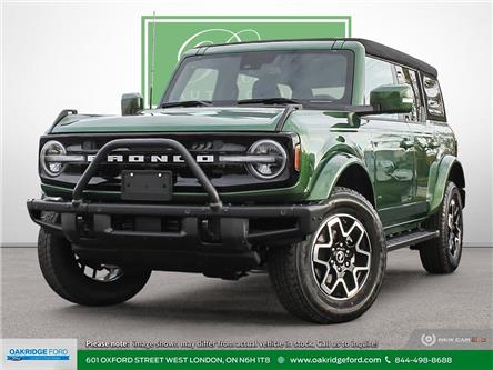 2023 Ford Bronco Outer Banks (Stk: A52821) in London - Image 1 of 23