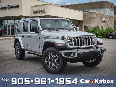 2024 Jeep Wrangler Sahara 4 Door 4x4| COMPANY DEMO| (Stk: NOUD- R002) in Burlington - Image 1 of 27