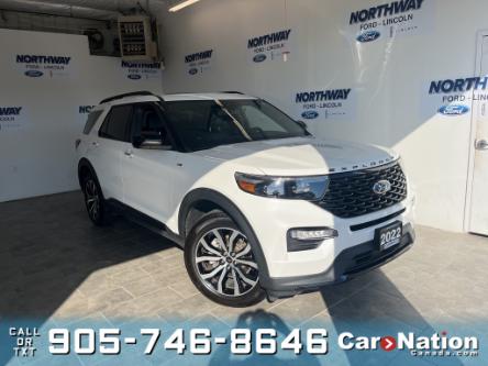 2022 Ford Explorer ST LINE | 4X4 | LEATHER | PANO ROOF | NAVIGATION (Stk: P9993) in Brantford - Image 1 of 24