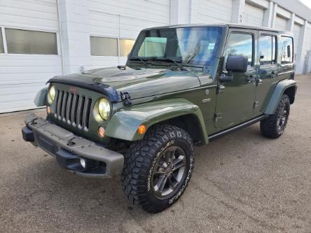 2016 Jeep Wrangler Unlimited Sahara (Stk: 23WR5302A) in Devon - Image 1 of 15