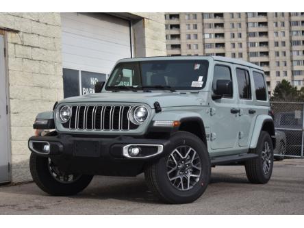 2024 Jeep Wrangler Sahara (Stk: 109008) in London - Image 1 of 28