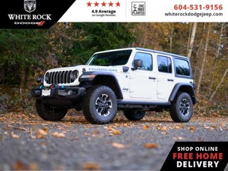 2024 Jeep Wrangler 4xe Rubicon (Stk: R193583) in Surrey - Image 1 of 28