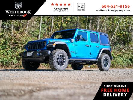2024 Jeep Wrangler 4xe Rubicon (Stk: R186581) in Surrey - Image 1 of 25