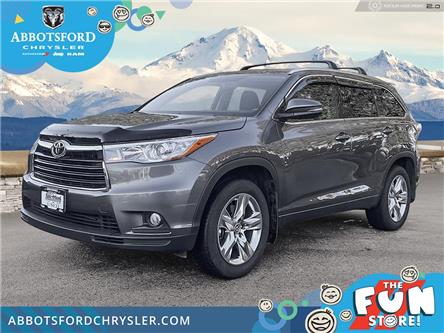 2016 Toyota Highlander Limited (Stk: AB1853) in Abbotsford - Image 1 of 25
