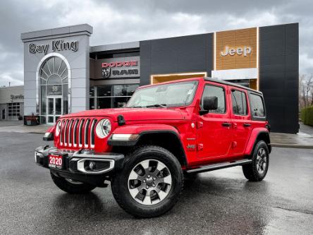 2020 Jeep Wrangler Unlimited Sahara (Stk: 237578A) in Hamilton - Image 1 of 21