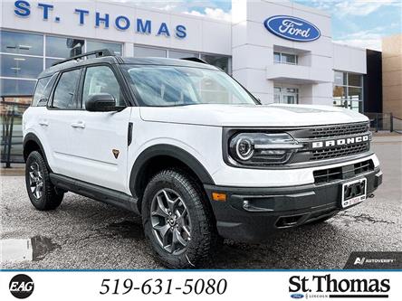 2023 Ford Bronco Sport Badlands (Stk: S3746) in St. Thomas - Image 1 of 24