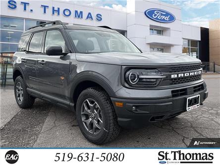 2023 Ford Bronco Sport Badlands (Stk: S3728) in St. Thomas - Image 1 of 24