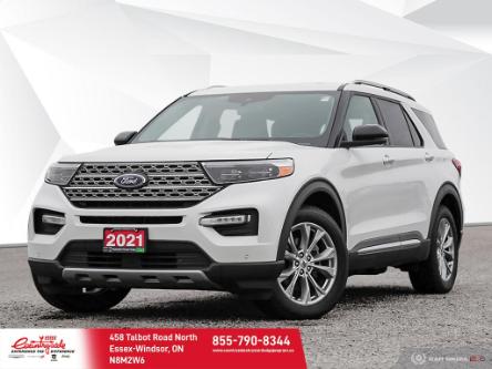 2021 Ford Explorer Limited (Stk: 61975) in Essex-Windsor - Image 1 of 30