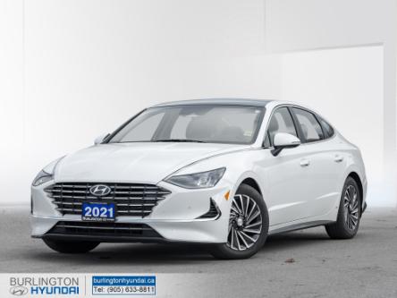 2021 Hyundai Sonata Hybrid Ultimate (Stk: U1474) in Burlington - Image 1 of 27