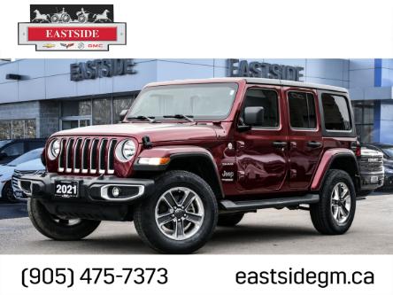 2021 Jeep Wrangler Unlimited Sahara (Stk: 863512B) in Markham - Image 1 of 26