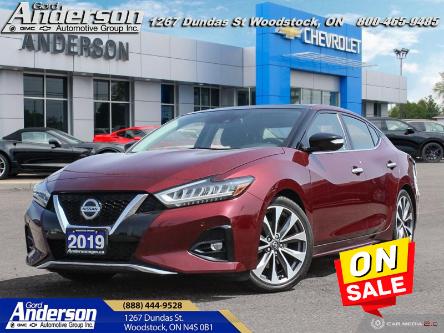 2019 Nissan Maxima Platinum (Stk: A3265A) in Woodstock - Image 1 of 27