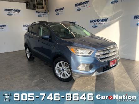 2018 Ford Escape SEL | LEATHER | PANO ROOF | NAV | 2.0L ECOBOOST (Stk: P9880A) in Brantford - Image 1 of 26
