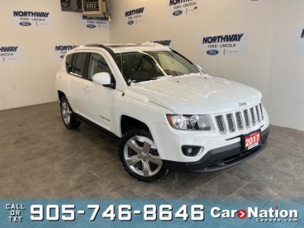 2017 Jeep Compass HIGH ALTITUDE | 4X4 | LEATHER | SUNROOF | NAVI (Stk: P10150) in Brantford - Image 1 of 22