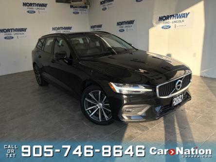 2021 Volvo V60 T6 AWD MOMENTUM | WAGON | LEATHER | PANO ROOF | (Stk: P10163) in Brantford - Image 1 of 23