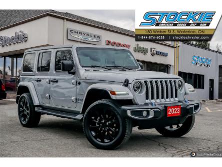 2023 Jeep Wrangler 4xe Sahara (Stk: 41309) in Waterloo - Image 1 of 29