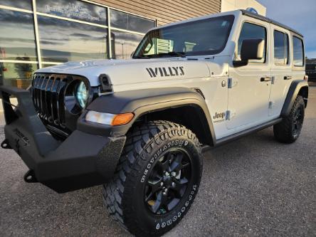 2021 Jeep Wrangler Unlimited Sport (Stk: 23S1087A) in Pincher Creek - Image 1 of 14