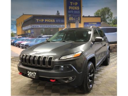 2017 Jeep Cherokee Trailhawk (Stk: 562625) in NORTH BAY - Image 1 of 27