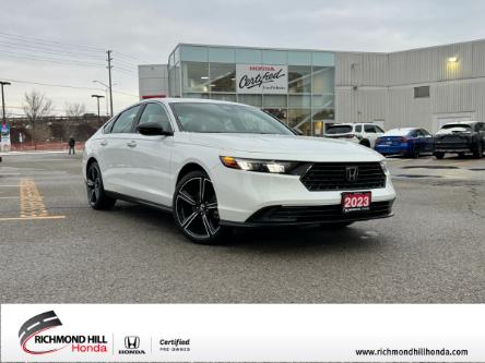 2023 Honda Accord Hybrid Sport (Stk: 242454P) in Richmond Hill - Image 1 of 21