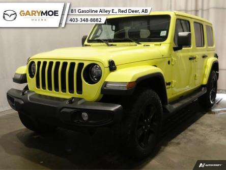 2022 Jeep Wrangler Unlimited Sahara Altitude (Stk: MP10410) in Red Deer - Image 1 of 24