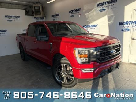 2022 Ford F-150 XLT SPORT PKG |4X4 | 5.0L V8 | CREW CAB | NAV|302A (Stk: P10069) in Brantford - Image 1 of 21