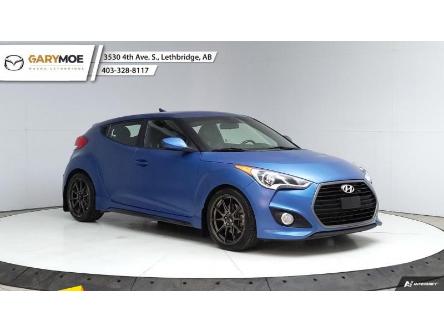 2016 Hyundai Veloster Turbo Rally Edition 6-Speed Manual	 (Stk: ML1307A) in Lethbridge - Image 1 of 34