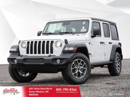 2024 Jeep Wrangler Sport (Stk: 24062) in Essex-Windsor - Image 1 of 26