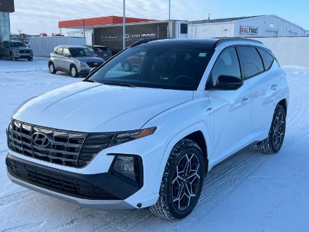 2024 Hyundai Tucson Hybrid N-Line (Stk: 24-095) in Prince Albert - Image 1 of 13