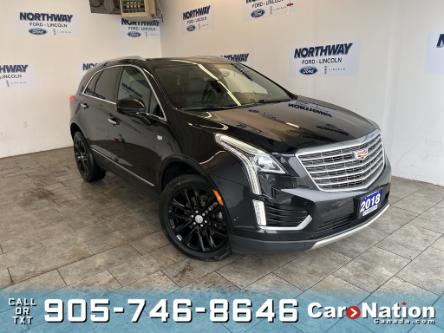 2018 Cadillac XT5 PLATINUM | AWD | LEATHER | PANO ROOF | NAV | BOSE (Stk: P10020) in Brantford - Image 1 of 28
