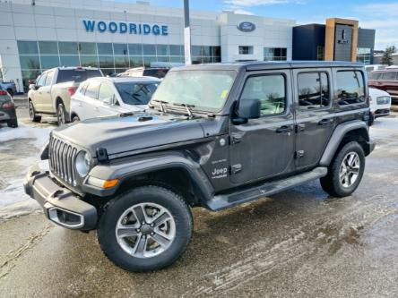 2019 Jeep Wrangler Unlimited Sahara (Stk: T31842A) in Calgary - Image 1 of 22