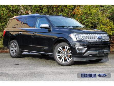 2021 Ford Expedition Max Platinum (Stk: W3BP540A) in Surrey - Image 1 of 19