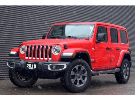 2018 Jeep Wrangler Unlimited Sahara (Stk: 24067A) in London - Image 1 of 24