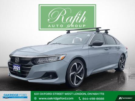 2021 Honda Accord Sport 2.0T (Stk: A52778A) in London - Image 1 of 21