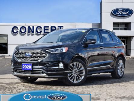 2020 Ford Edge Titanium (Stk: 03141) in GEORGETOWN - Image 1 of 30