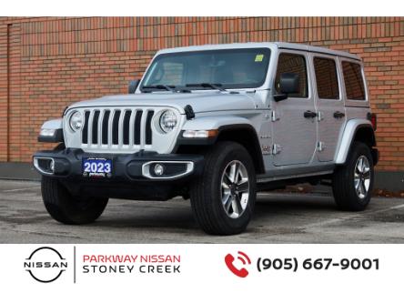 2023 Jeep Wrangler Sahara (Stk: N3268) in Hamilton - Image 1 of 26