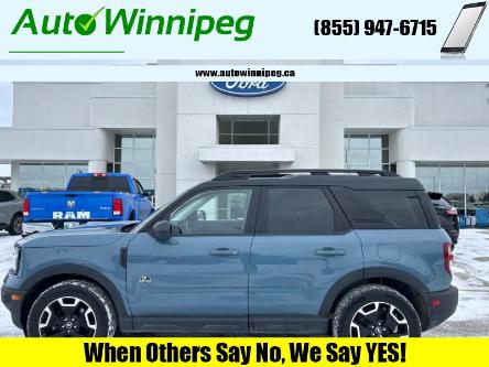 2022 Ford Bronco Sport Outer Banks (Stk: A2444) in Winnipeg - Image 1 of 11