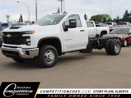 2024 Chevrolet Silverado 3500HD Chassis Work Truck (Stk: N240133) in Stony Plain - Image 1 of 34