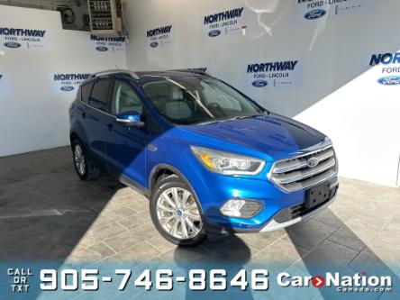 2017 Ford Escape TITANIUM TECH PKG | LEATHER | PANO ROOF | NAV (Stk: P10365) in Brantford - Image 1 of 21