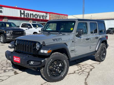 2022 Jeep Wrangler Unlimited Sport (Stk: U3408) in Hanover - Image 1 of 18