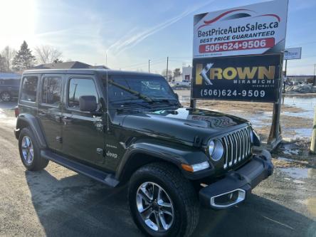 2021 Jeep Wrangler Unlimited Sahara (Stk: A4325) in Miramichi - Image 1 of 30