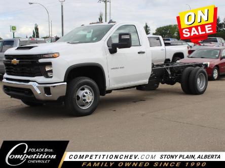 2024 Chevrolet Silverado 3500HD Chassis Work Truck (Stk: N240067) in Stony Plain - Image 1 of 34