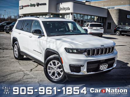 2022 Jeep Grand Cherokee L Limited 4x4| PANO ROOF| LEATHER| NAV| (Stk: P3735) in Burlington - Image 1 of 40