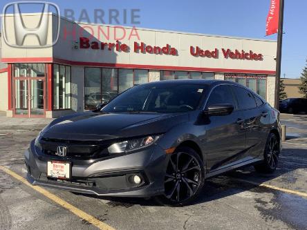 2019 Honda Civic Sport (Stk: 11-23800A) in Barrie - Image 1 of 27