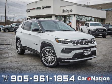 2022 Jeep Compass Limited 4x4| LEATHER| NAV| ELITE GROUP| (Stk: P3736   ) in Burlington - Image 1 of 36