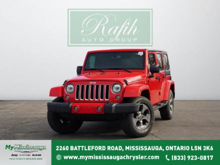 2017 Jeep Wrangler Unlimited Sahara (Stk: M24222A) in Mississauga - Image 1 of 22