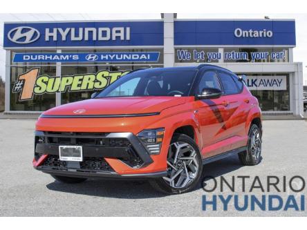 2024 Hyundai Kona 1.6T N Line Ultimate AWD w/Two-Tone Roof (Stk: 114385) in Whitby - Image 1 of 27